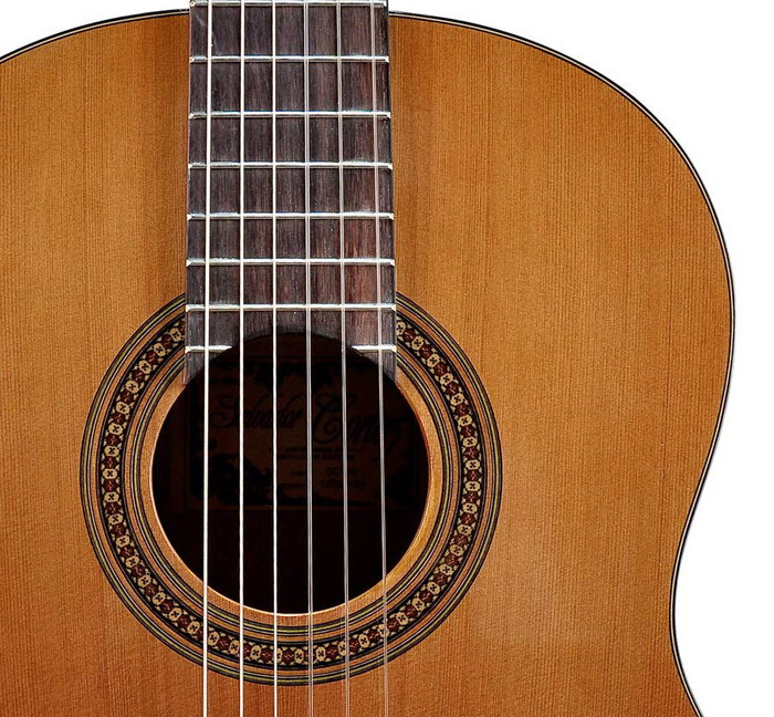 Salvador Cortez CC-10 Guitarra Clásica 7/8 Senorita Cedro/Sapeli