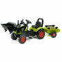 Falk Retroexcavadora CLAAS Arion 410 con remolque