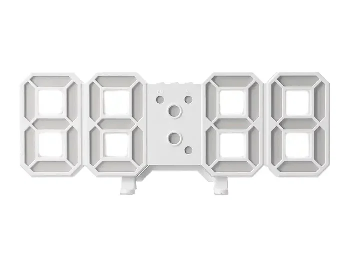 Q-connect Reloj de Pared Digital con Temperatura y 3 Alarmas, Control de Sonido, 220x40x87 mm Q-connect Reloj de Pared Digital con Temperatura y 3 Alarmas, Control de Sonido, 220x40x87 mm