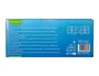 Q-connect Reloj de Pared Digital con Temperatura y 3 Alarmas, Control de Sonido, 220x40x87 mm