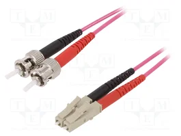 LAPP Cable de conexión de fibra óptica OM4 LC/UPC a ST/UPC 2m