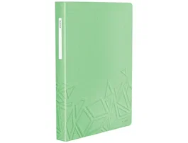 Leitz Carpeta Urban Chic A4 Verde con 80 Fundas