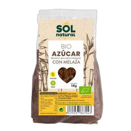 SOLNATURAL Azúcar Moreno de Caña Integral con Melaza BIO