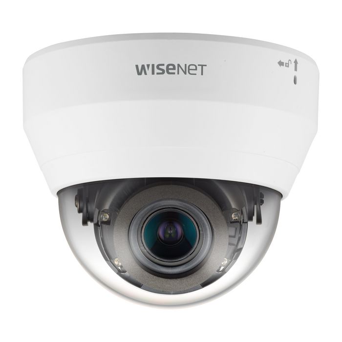 Hanwha - Wisenet QND-7082R Cámara de Seguridad IP Dome 4MP Hanwha - Wisenet QND-7082R Cámara de Seguridad IP Dome 4MP