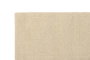 DKD Home Decor Alfombra de Lana Hecha a Mano 75x175 cm Crudo