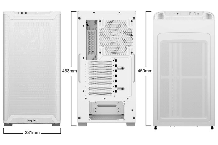 be quiet! Pure Base 501 Airflow White
