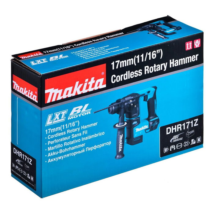 Makita DHR171Z Martillo Perforador Inalámbrico SDS Plus