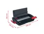 GBC CombBind CB12 Encuadernadora Canutillo A4 manual, perfora hasta 12 hojas, encuaderna hasta 165 hojas, color negro y plateado