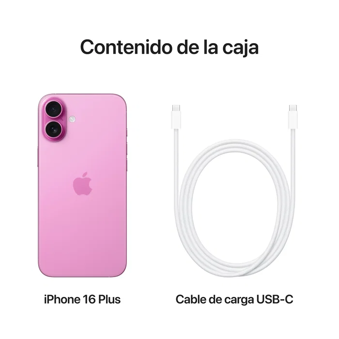 Apple iPhone 16 Plus 256 GB Rosa