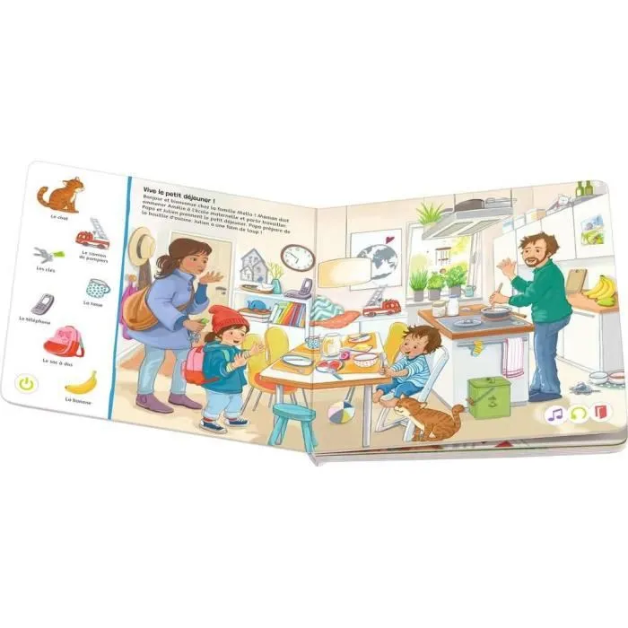 Ravensburger Tiptoi Busca y Encuentra mi Mundo Libro Interactivo Juego Educativo Electrónico Sin Pantalla A partir de 2 años 13099008