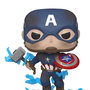 Funko Marvel Capitán América 45137 - Figura Pop! Avengers: Endgame con Mjolnir
