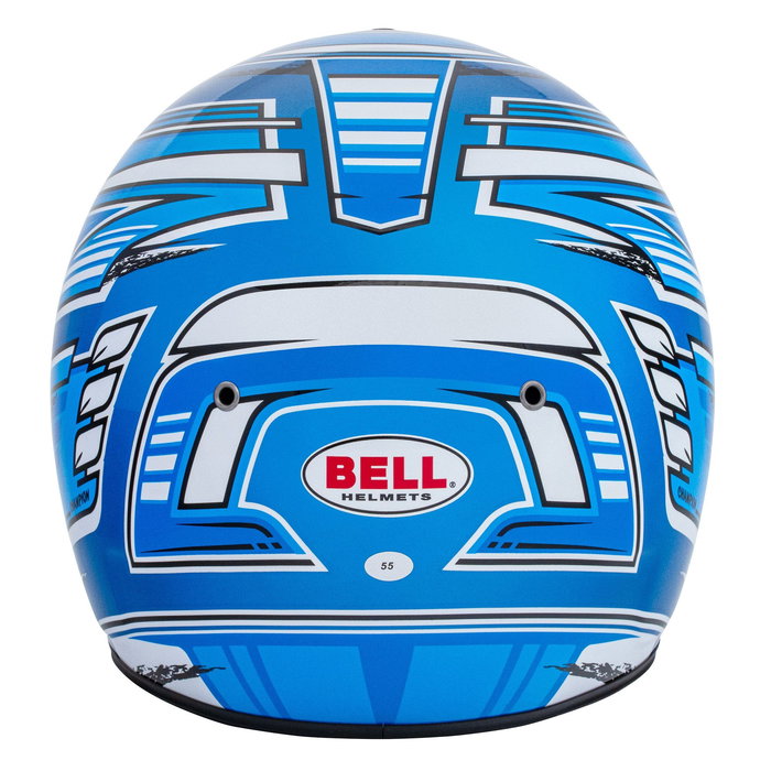 Bell Casco de Karting KC7 CMR Champion Azul Talla 55 CMR2016 BL1311102 Snell-FIA CMR-2016 Ligero para Jóvenes