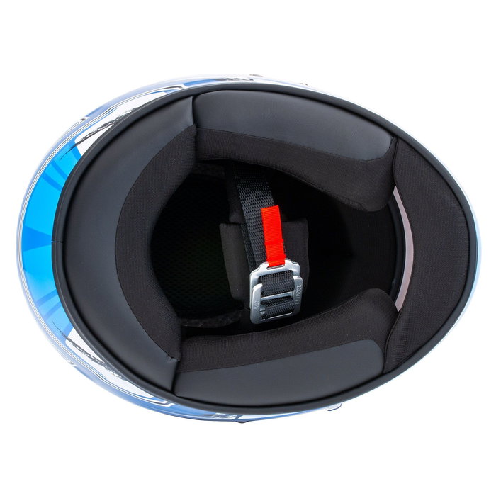 Bell Casco de Karting KC7 CMR Champion Azul Talla 55 CMR2016 BL1311102 Snell-FIA CMR-2016 Ligero para Jóvenes