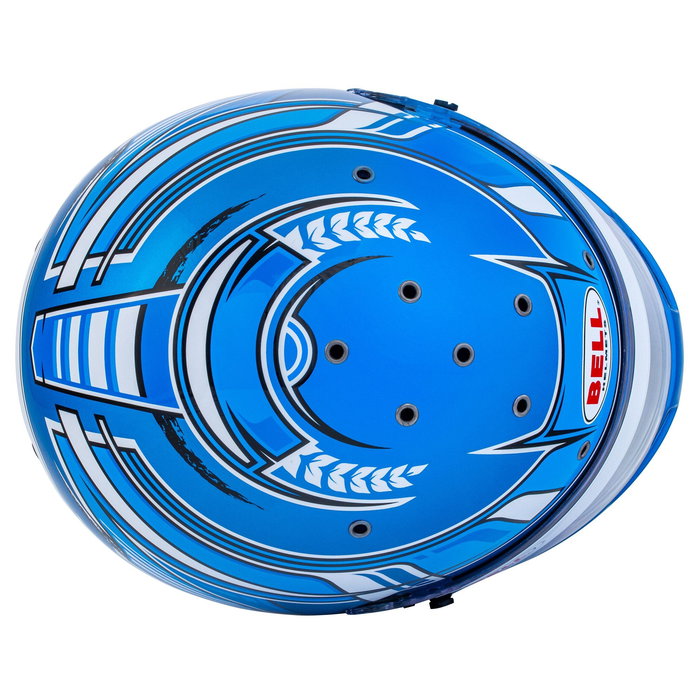 Bell Casco de Karting KC7 CMR Champion Azul Talla 55 CMR2016 BL1311102 Snell-FIA CMR-2016 Ligero para Jóvenes