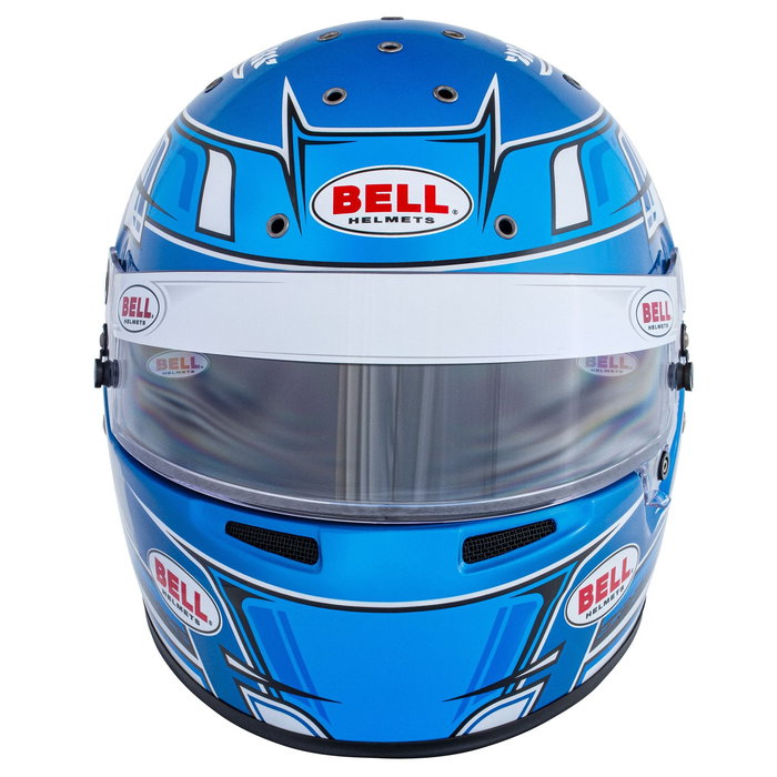 Bell Casco de Karting KC7 CMR Champion Azul Talla 55 CMR2016 BL1311102 Snell-FIA CMR-2016 Ligero para Jóvenes