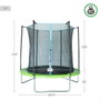 Color Baby Trampolín Aktive 244 x 239 cm - Máx 50 kg