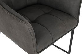 DKD Home Decor Taburete Marron Oscuro Negro 60 x 107 x 59 cm