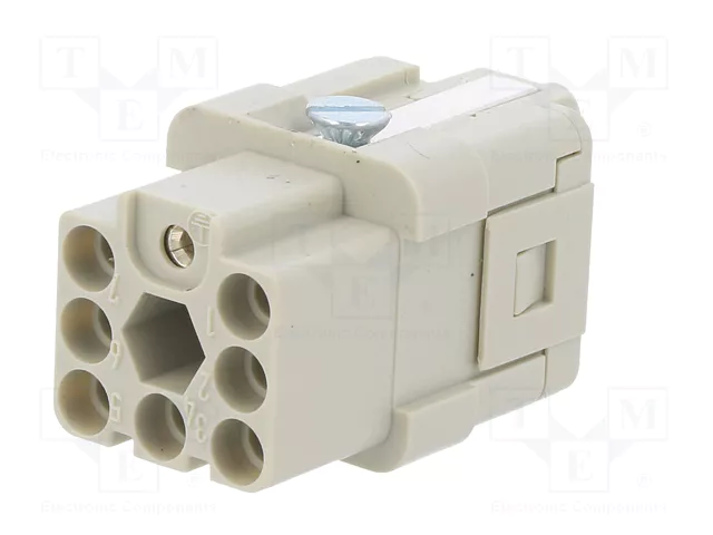 HARTING Han Q Plantilla de Contacto Hembra HDC