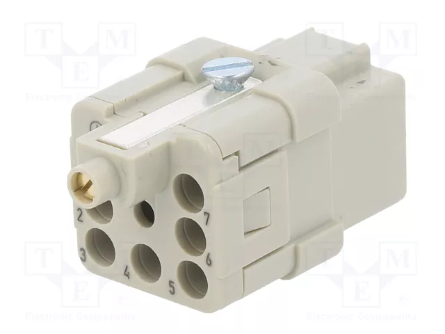 HARTING Han Q Plantilla de Contacto Hembra HDC
