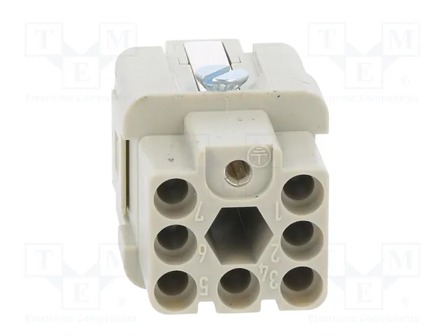 HARTING Han Q Plantilla de Contacto Hembra HDC