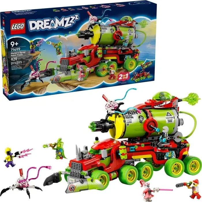 LEGO DREAMZzz Camión de pintura en aerosol de Mateo, 71499