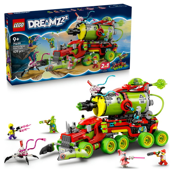 LEGO DREAMZzz Camión de pintura en aerosol de Mateo, 71499