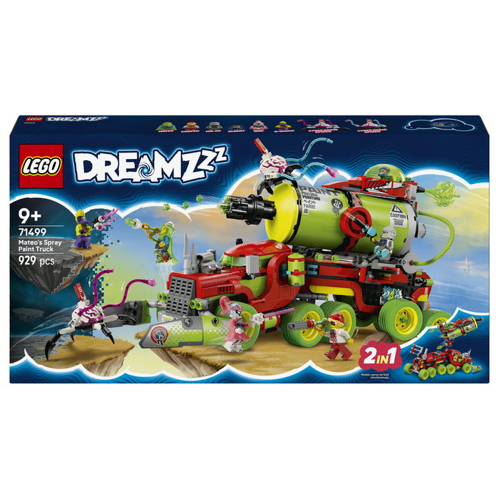 LEGO DREAMZzz Camión de pintura en aerosol de Mateo