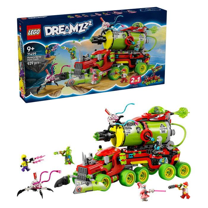 LEGO DREAMZzz Camión de pintura en aerosol de Mateo, 71499