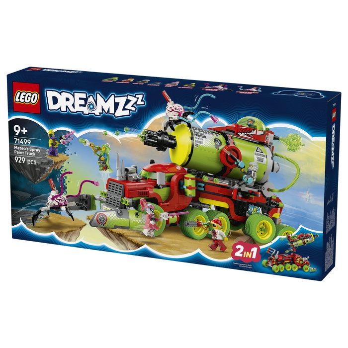 LEGO DREAMZzz Camión de pintura en aerosol de Mateo, 71499