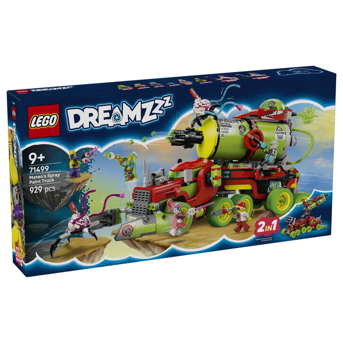 LEGO DREAMZzz Camión de pintura en aerosol de Mateo, 71499