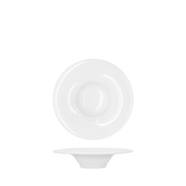 Summa Set de 6 Platillos Hondos de Porcelana Blanca 12 cm