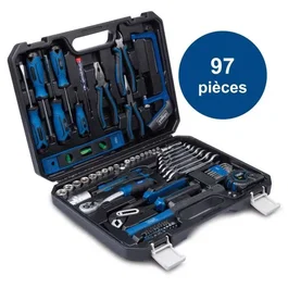 Scheppach Maleta de Herramientas WZK120 de 97 Piezas