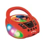 Lexibook Reproductor de CD Bluetooth Portátil con Efectos de Luz Multicolor y Conexión Inalámbrica, Ideal para Niños