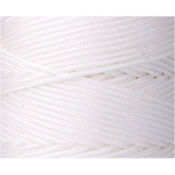 Edm Cordón Trenzado Polipropileno Riel Blanco 3 mm x 200 m Edm Cordón Trenzado Polipropileno Riel Blanco 3 mm x 200 m