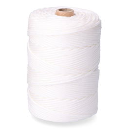Edm Cordón Trenzado Polipropileno Riel Blanco 3 mm x 200 m