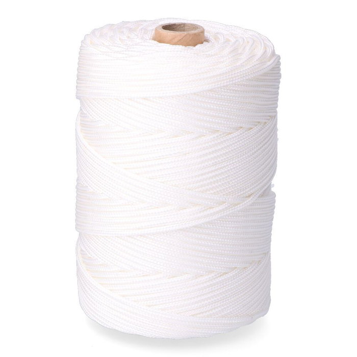 Edm Cordón Trenzado Polipropileno Riel Blanco 3 mm x 200 m Edm Cordón Trenzado Polipropileno Riel Blanco 3 mm x 200 m