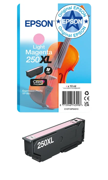 Epson 250XL Light Magenta Cartucho de Tinta