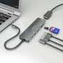 Aisens USB-C Dock 6 en 1 HDMI 4K, 2x USB-A, PD 100W, Gris