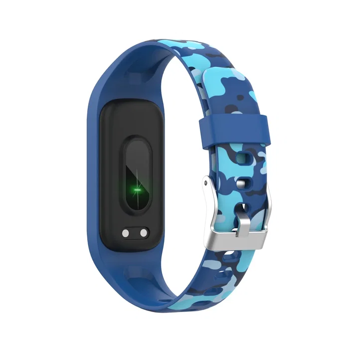 Denver BFK-312C Smartband o Pulsera de Actividad Infantil Negro/Azul - Monitor de Ritmo Cardíaco, Sueño, Podómetro, Pantalla Táctil, Bluetooth