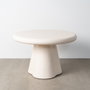 Mesa Comedor Terrazo Dm-Microcemento 120 X 120 X 76 cm