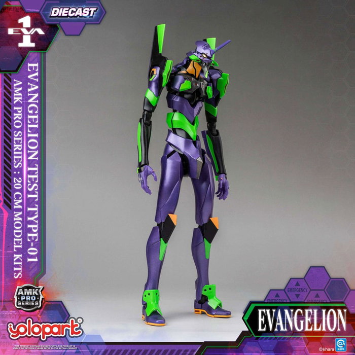 Yolopark Neon Genesis Evangelion Maqueta AMK Pro Series Eva-01 Test Type Yolopark Neon Genesis Evangelion Maqueta AMK Pro Series Eva-01 Test Type