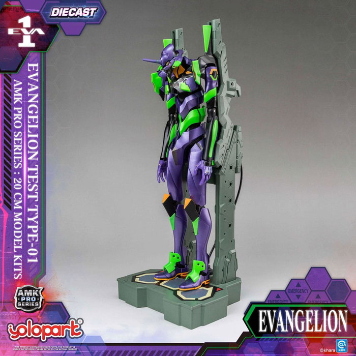 Yolopark Neon Genesis Evangelion Maqueta AMK Pro Series Eva-01 Test Type Yolopark Neon Genesis Evangelion Maqueta AMK Pro Series Eva-01 Test Type