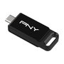 PNY Elite USB flash drive 64 GB USB Tipo-C Negro