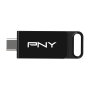 PNY Elite USB flash drive 64 GB USB Tipo-C Negro
