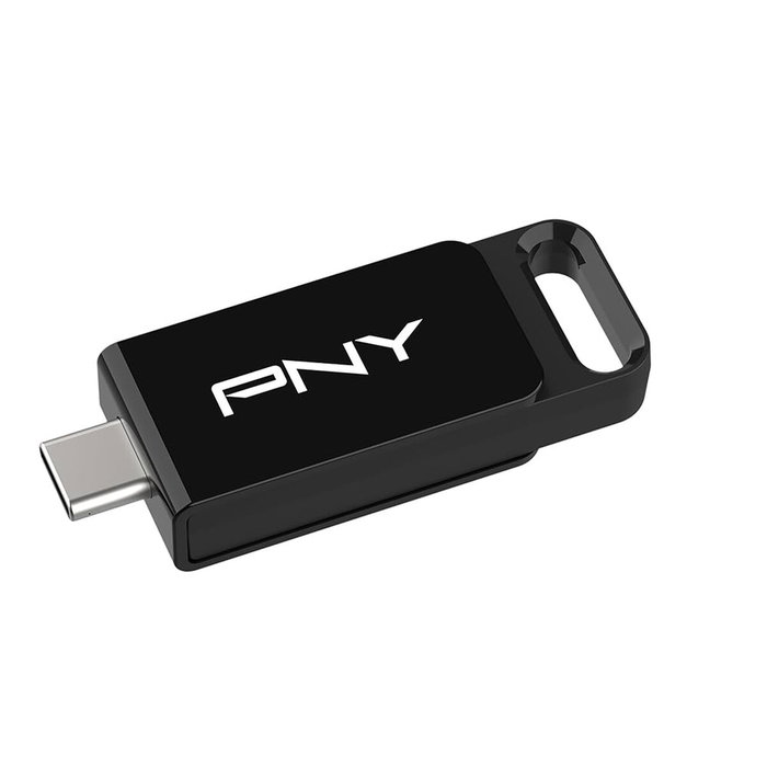 PNY Elite USB flash drive 64 GB USB Tipo-C Negro