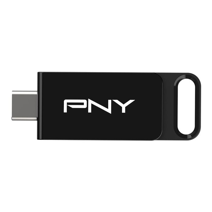 PNY Elite USB flash drive 64 GB USB Tipo-C Negro
