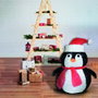Bambasy Pingüino plegable LED 600mm con 8 funciones y luz fría