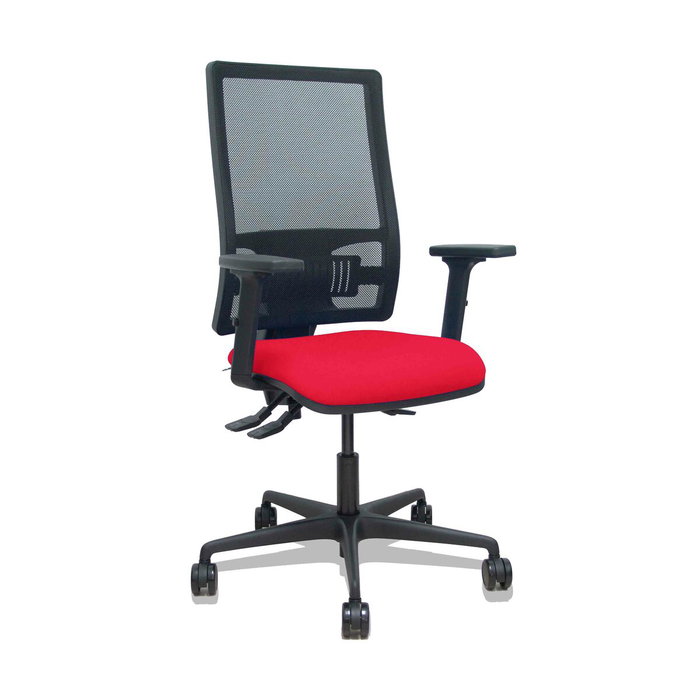 PIQUERAS Y CRESPO Silla Bormate con Mecanismo Asíncrono, Rojo y Negro PIQUERAS Y CRESPO Silla Bormate con Mecanismo Asíncrono, Rojo y Negro