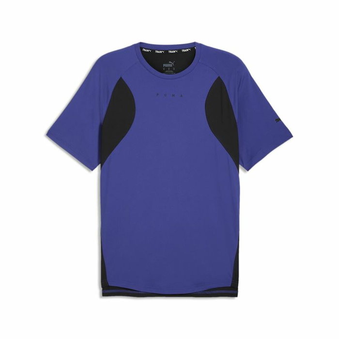 Camiseta Deportiva de Manga Corta Puma Cloudspun Azul Camiseta Deportiva de Manga Corta Puma Cloudspun Azul