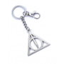 Harry Potter Llavero Deathly Hallows (bañado en plata)